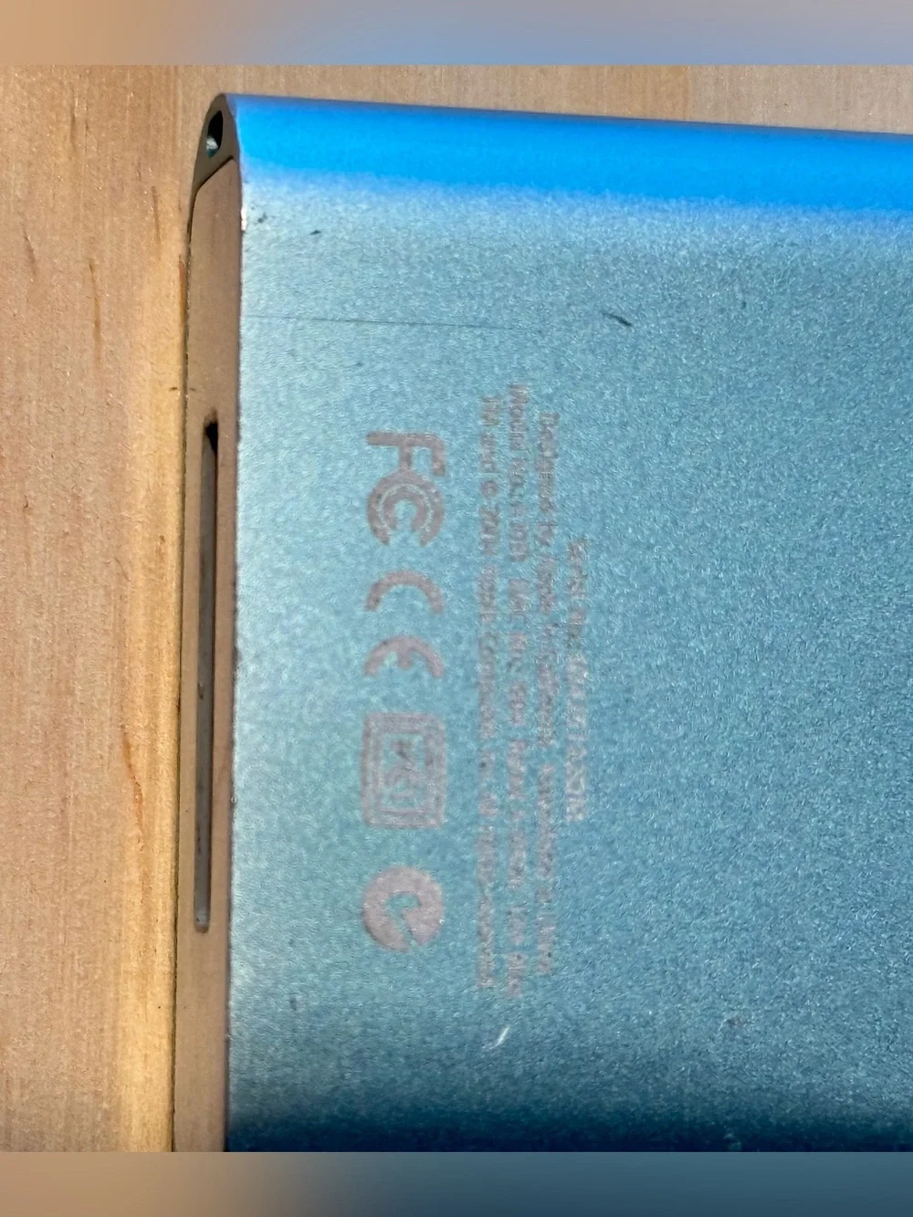 iPod Mini 1st Gen Model:A1051 4GB Sky Blue Tested Good w/816 Song Read Info Blw!